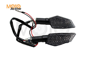 Поворотники светодиодные (компл. 2шт) SM-PARTS SMP-25 черные