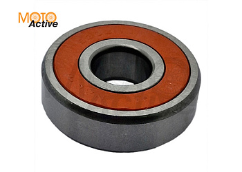 Подшипник 6303 17х47х14-2RS  коленвала ( GY6 50, ред-р Suzuki AD50, колесо ZUBR) "QUEST"