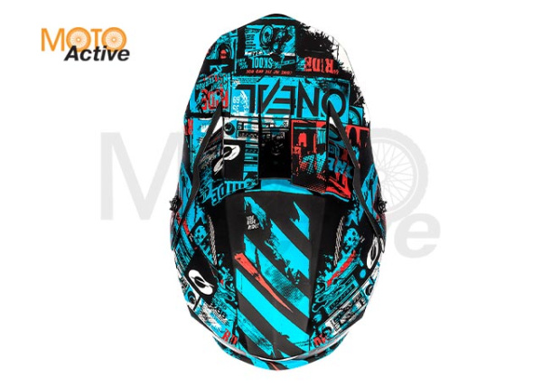 Шлем кроссовый O'NEAL 3Series RIDE, синий/черный