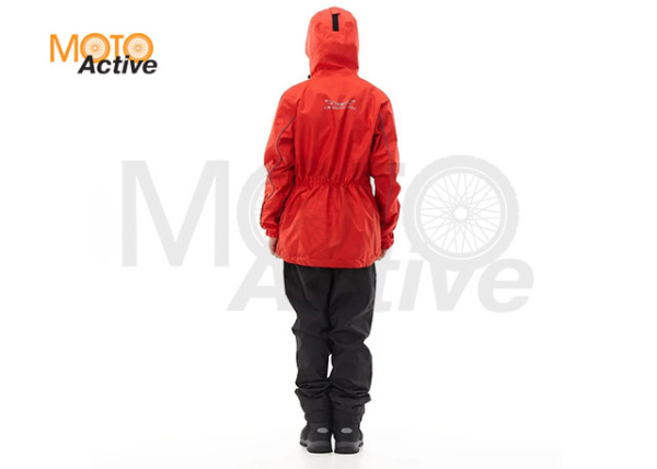 Комплект дождевой (куртка, брюки) EVO FOR TEEN RED (мембрана)