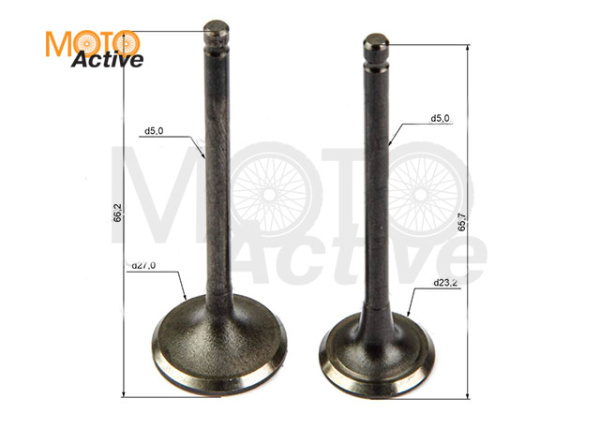 Клапаны 153FMI 125см3 X-TECH