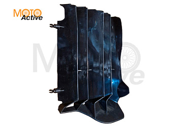 Защита радиатора левая черный BSE Z11