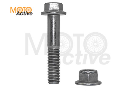 Болт с гайкой крепления заднего амортизатора Regulmoto Nibbi 300NC GB/T16674 M10x1.25x55