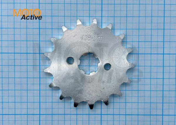 Звезда ведущая (428-17) 17мм сталь