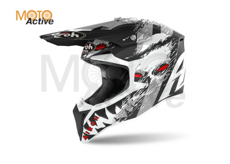 Кроссовый шлем Airoh Wraap Demon Matt