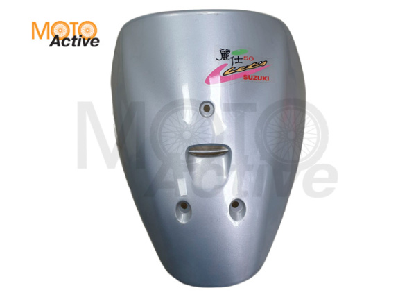 Передний обтекатель Suzuki Let's II серебристый