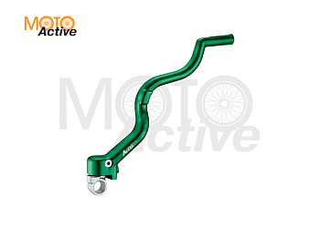 Рычаг кик-стартера ACCEL KX450F 07-15, KLX450R 08-19 ЗЕЛЕНЫЙ
