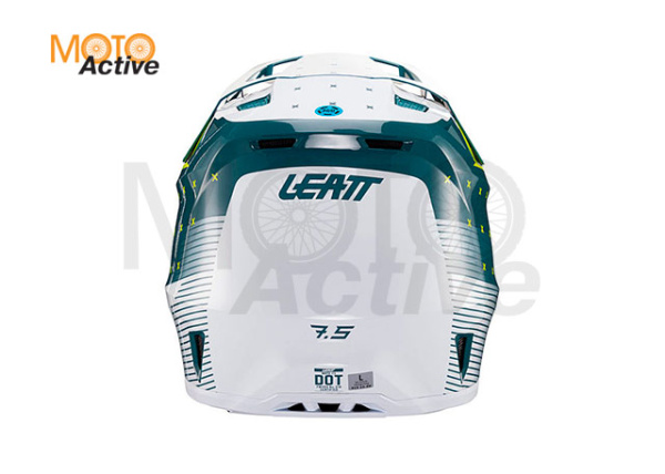 Кроссовый шлем с очками Leatt 7.5 V24 Acid Fuel