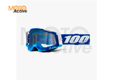 Очки 100% Racecraft 2 Goggle Blue / Clear Lens