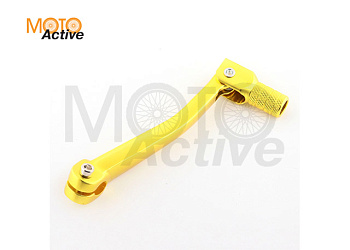 Ножка переключения передач 4T CB/CG 125-250 (стайлинговая) (золотой) "RIDE IT"