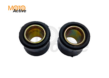 Сайлентблоки (пара) 23*20*12 (D*L*d) (амортизатора ЯВА) "KOMATCU"