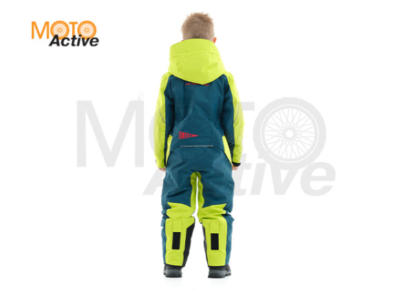 Зимний утепленный комбинезон DF Junior Gravity Olive-Dark Ocean (116-122)