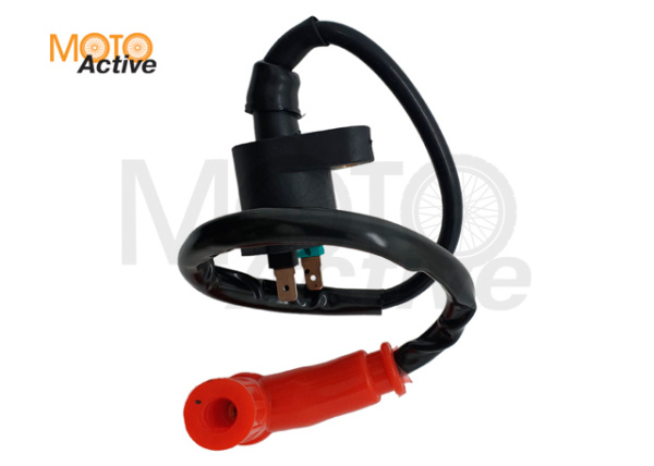 Катушка зажигания со свечным колпачком (2 конт.) питбайк  SM-PARTS