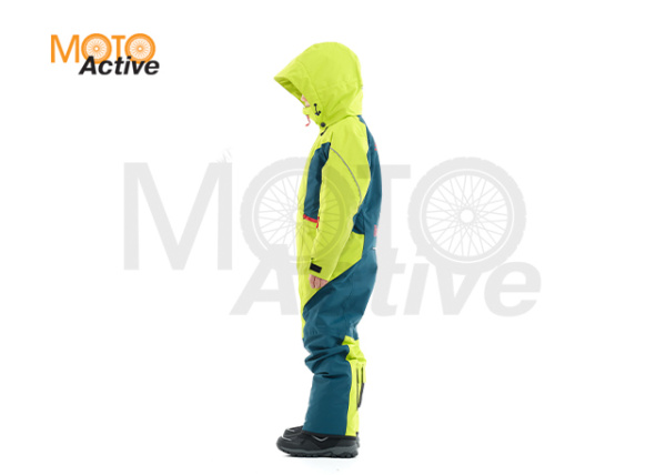 Зимний утепленный комбинезон DF Junior Gravity Olive-Dark Ocean (116-122)