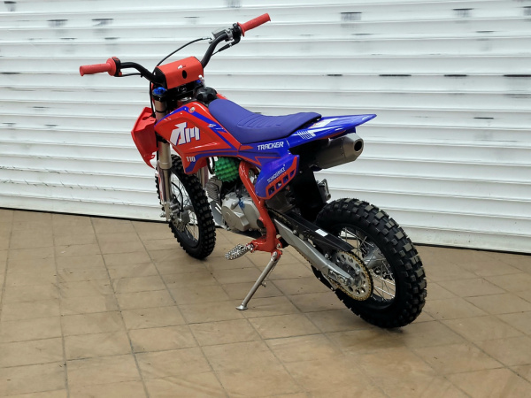 Питбайк Кроссовый Apollo Tracker 110E auto, 14/12 (Красный/Cиний)