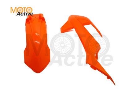Комплект пластика KTM 50 (BSE KIDS) белый/оранжевый
