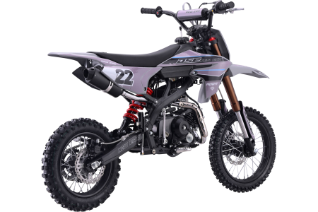 Питбайк BSE NEW ERA 110e 14/12 Grey Reed (Полуавтоматическая КПП) semi auto