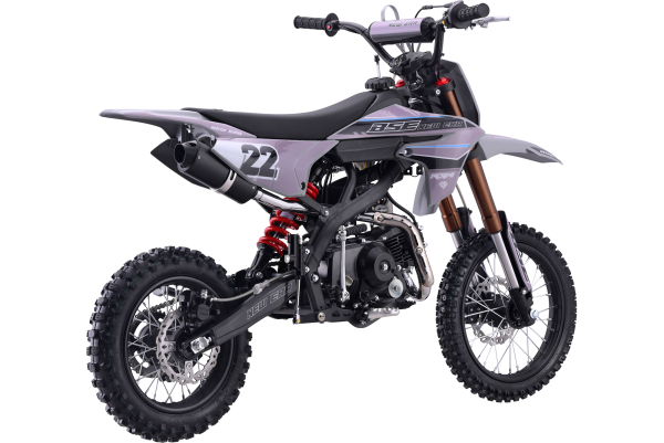 Питбайк BSE NEW ERA 110e 14/12 Grey Reed (Полуавтоматическая КПП) semi auto
