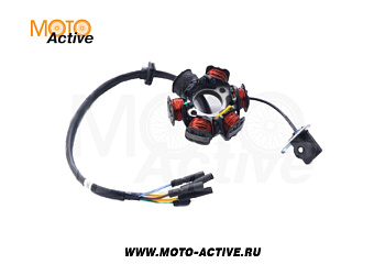 Статор генератора KAYO двиг. YX140 см3 (эл.стартер) CN