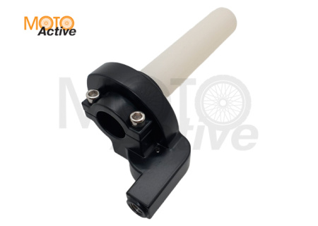 Ручка газа короткоходная в сборе (с роликом) питбайк SM-PARTS