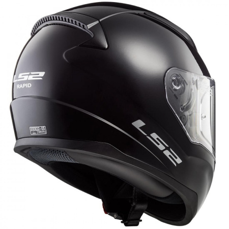 Мотошлем LS2 FF353 Rapid Solid, черный