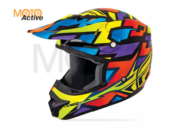 Шлем (кроссовый) FLY RACING KINETIC BLOCK OUT WILD