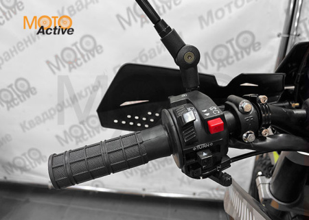 Мотоцикл REGULMOTO TE (Tour Enduro) PR, 6 скоростей (черный/зеленый)