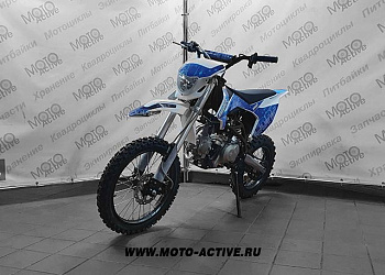 Питбайк SSSR CORE 125 E A 17/14 Cosmic Blue 1 (Автоматическая КПП, электростартер)