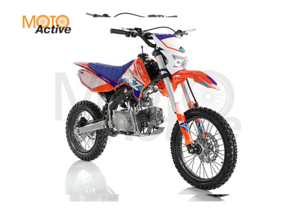 Питбайк APOLLO RFZ START 125 LЕ 17х14 ( Оранжевый/ORANGE)