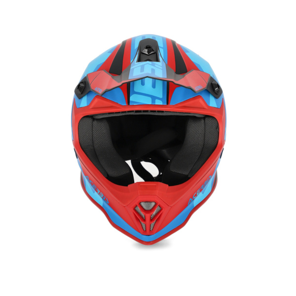 Шлем детский (кроссовый) Acerbis IMPACT STEEL JUNIOR Red/Blue