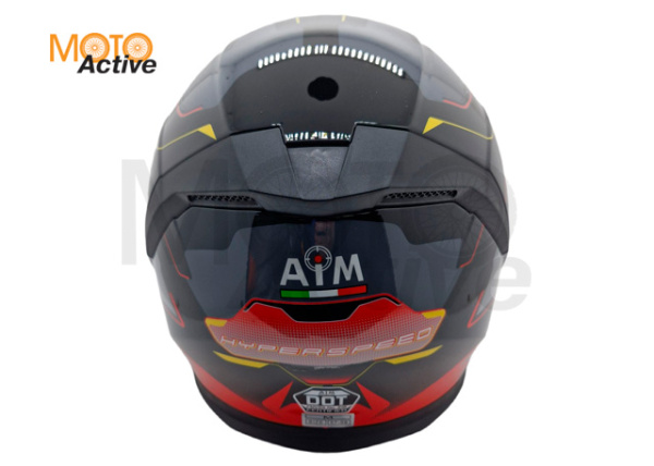 Шлем AiM JK526 Red/Grey/Black