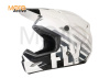 Шлем (кроссовый) FLY RACING KINETIC THRIVE, белый/черный/серый (2021)