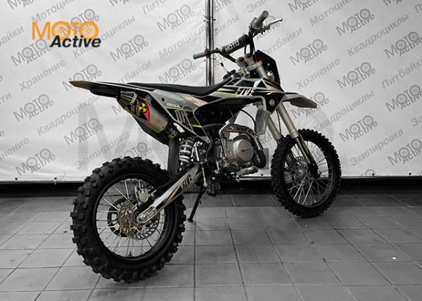 Питбайк Regulmoto FIVE EA 17/14 (полуавтомат КПП) серый-черный