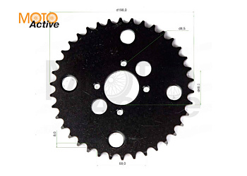 Венец, звезда ведомая 530-32-6 ATV ALL ROAD/ADVENTURE, 4х55х38