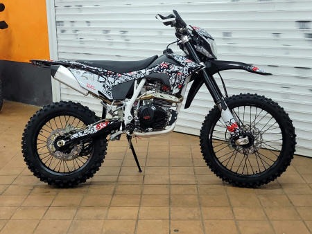 Эндуро / кроссовый мотоцикл BSE Z10 L Graffiti White (030)