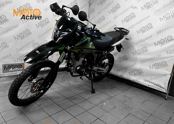 Мотоцикл REGULMOTO TE (Tour Enduro) PR, 6 скоростей (черный/оранжевый)