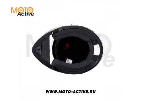 Шлем (модуляр) Ataki JK902 Solid, черный глянцевый