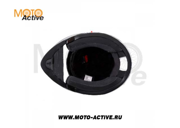 Шлем (модуляр) Ataki JK902 Solid, черный глянцевый