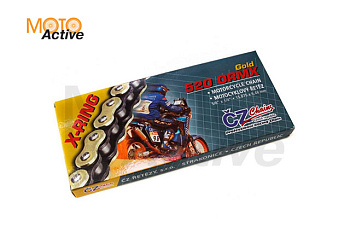 Цепь привода CZ Chains 520 ORMX Gold - 108(Active-Ring)