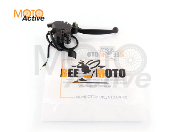 Курок газа с ручкой тормоза ATV 110/125 (для тросового привода барабанных тормозов) "BEEZMOTO" mod:2