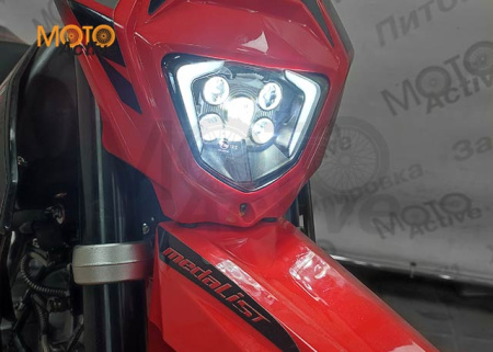 Питбайк Regulmoto SEVEN MEDALIST PRO 19/16 (черный-красный)