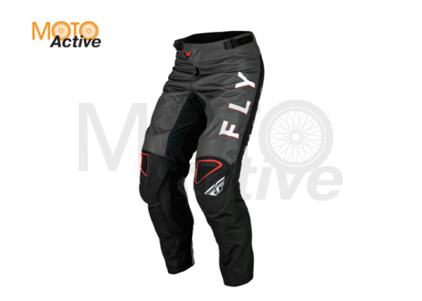 Брюки для мотокросса FLY RACING KINETIC KORE, черные/серые