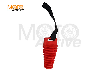 Пробка (заглушка) глушителя, средняя, красная (WW0732)