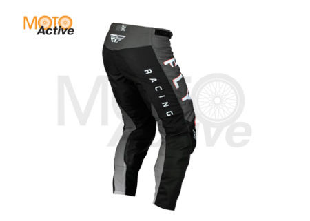 Брюки для мотокросса FLY RACING KINETIC KORE, черные/серые
