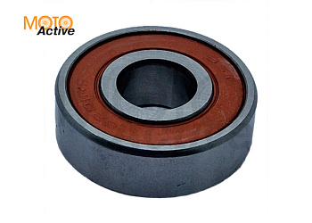 Подшипник 6201 10х32х10 -2RS (12*32*10)(пер.колесо QT50, ред.-р HONDA.SUZUKI.GY6 50) "HONDA"