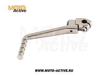 Рычаг кикстартера питбайк D-13 мм (усиленный) нержавеющая сталь