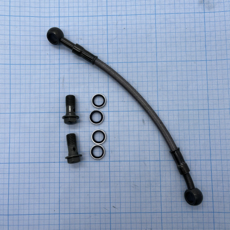 Шланг масляного радиатора L-205 KAYO двиг. YX 140 см3 (W260041)