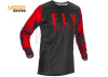 Футболка для мотокросса FLY RACING KINETIC K221 2021 красная/чёрная