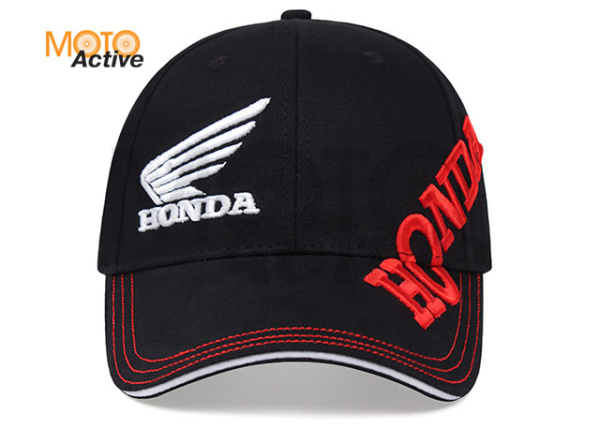 Бейсболка "HONDA" (черная, 100% хлопок)