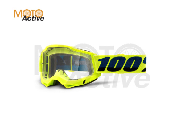 Очки 100% Accuri 2 Goggle Yellow / Clear Lens